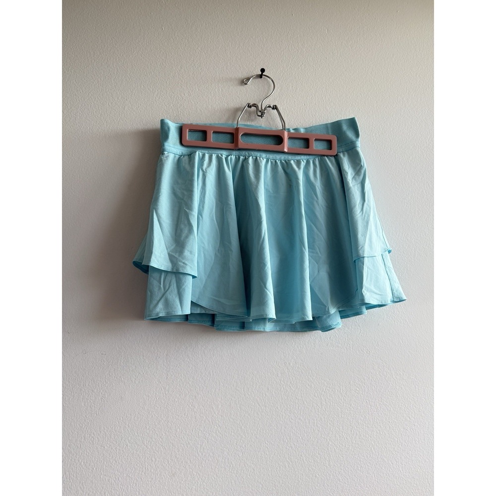 Lululemon Court Rivalโ High Rise Tennis Skort Sz 8 Blue Athletic Skirt Layered